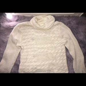 Old beach turtle neck sweater